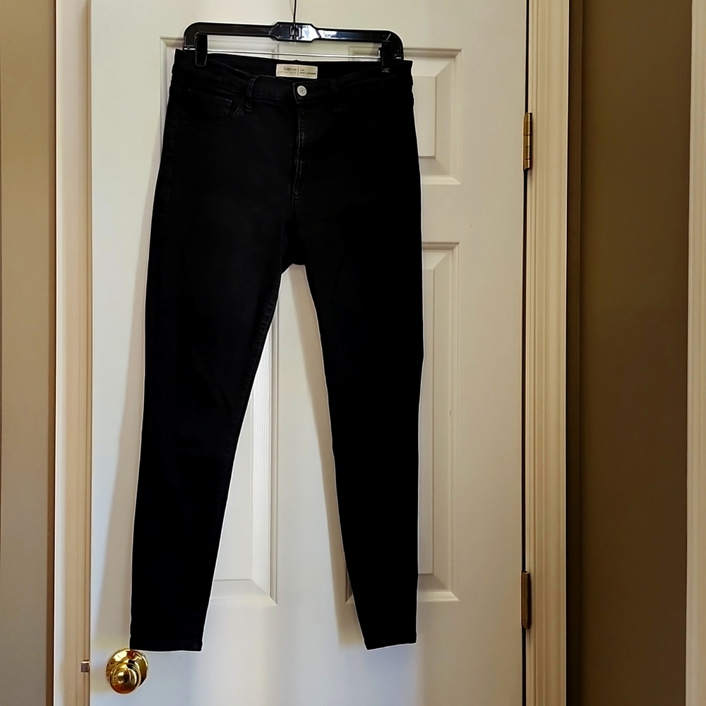 Gap black denim leggings